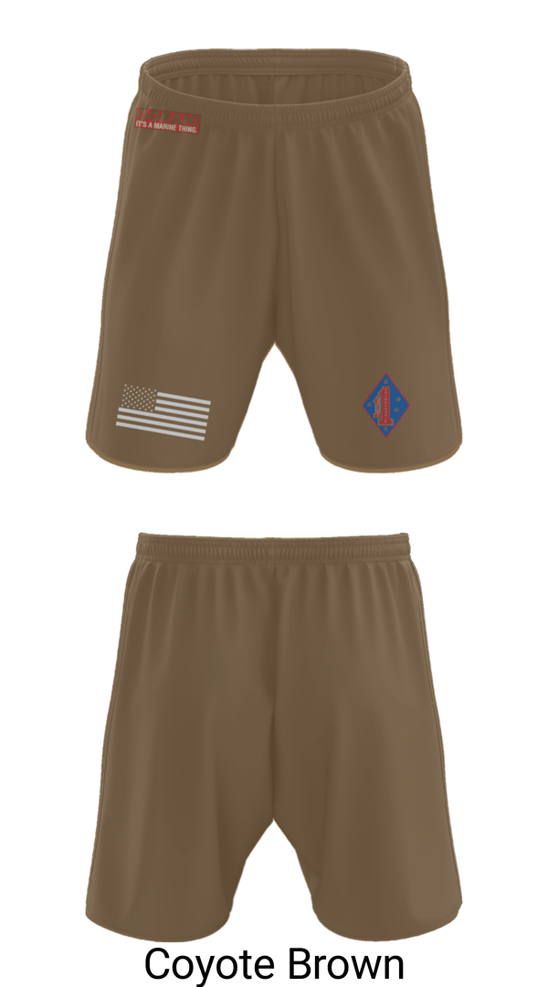 Athletic Shorts With Pockets, 1st Marine Regiment, Marines, Teamtime, Team time, sublimation, custom sports apparel, team uniforms, spirit wear, spiritwear, sports uniforms, custom shirts, team store, custom team store, fundraiser sports, apparel fundraiser