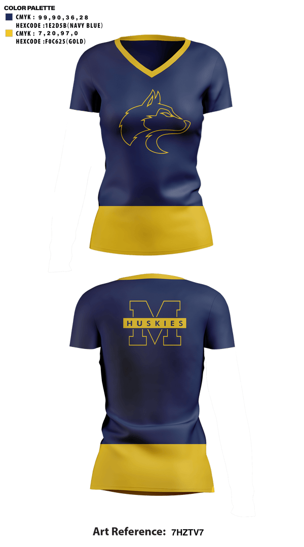 Womens Short Sleeve Vneck Shirt, Marsing High School Cheer, Cheer, Teamtime, Team time, sublimation, custom sports apparel, team uniforms, spirit wear, spiritwear, sports uniforms, custom shirts, team store, custom team store, fundraiser sports, apparel fundraiser