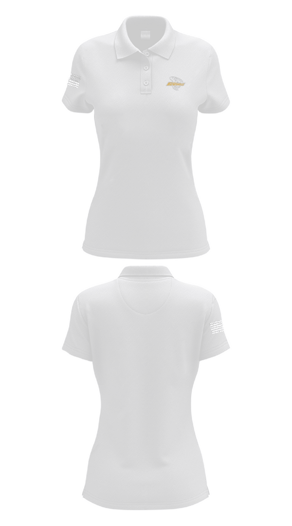 Womens Short Sleeve Performance Polo, Haynesville High School Basketball, Women's Basketball, Teamtime, Team time, sublimation, custom sports apparel, team uniforms, spirit wear, spiritwear, sports uniforms, custom shirts, team store, custom team store, fundraiser sports, apparel fundraiser