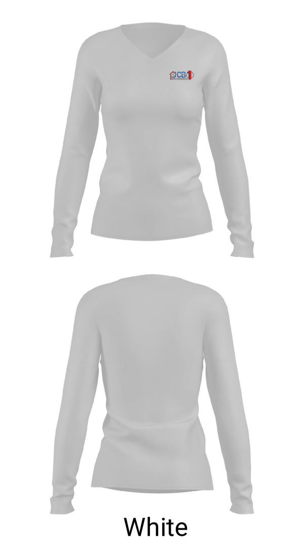 Womens Long Sleeve Vneck Shirt, JCB1 Multiservices, , Teamtime, Team time, sublimation, custom sports apparel, team uniforms, spirit wear, spiritwear, sports uniforms, custom shirts, team store, custom team store, fundraiser sports, apparel fundraiser