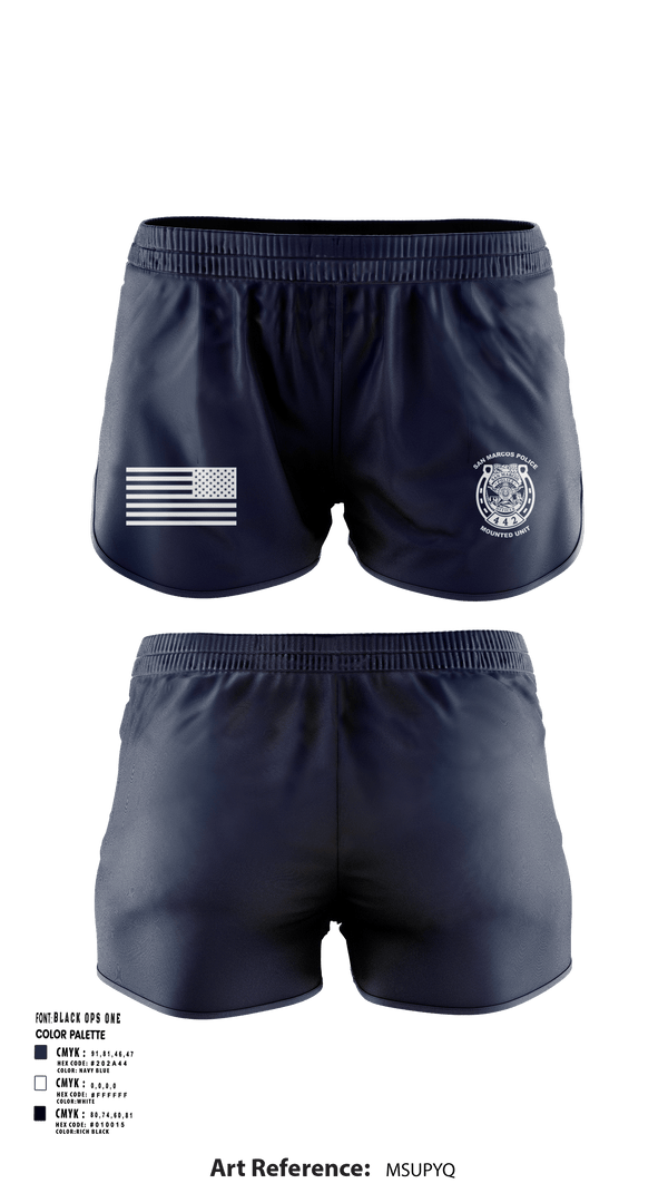 Ranger Panties, San Marcos Police Mounted Unit, , Teamtime, Team time, sublimation, custom sports apparel, team uniforms, spirit wear, spiritwear, sports uniforms, custom shirts, team store, custom team store, fundraiser sports, apparel fundraiser