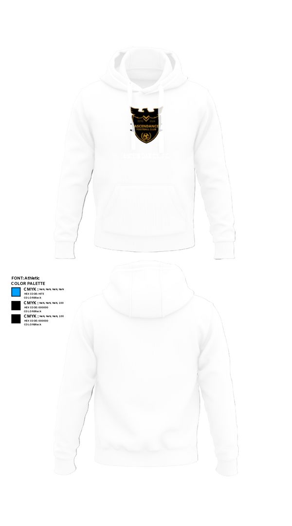 Hoodie, Ascendance.fc, Men's Soccer, Teamtime, Team time, sublimation, custom sports apparel, team uniforms, spirit wear, spiritwear, sports uniforms, custom shirts, team store, custom team store, fundraiser sports, apparel fundraiser