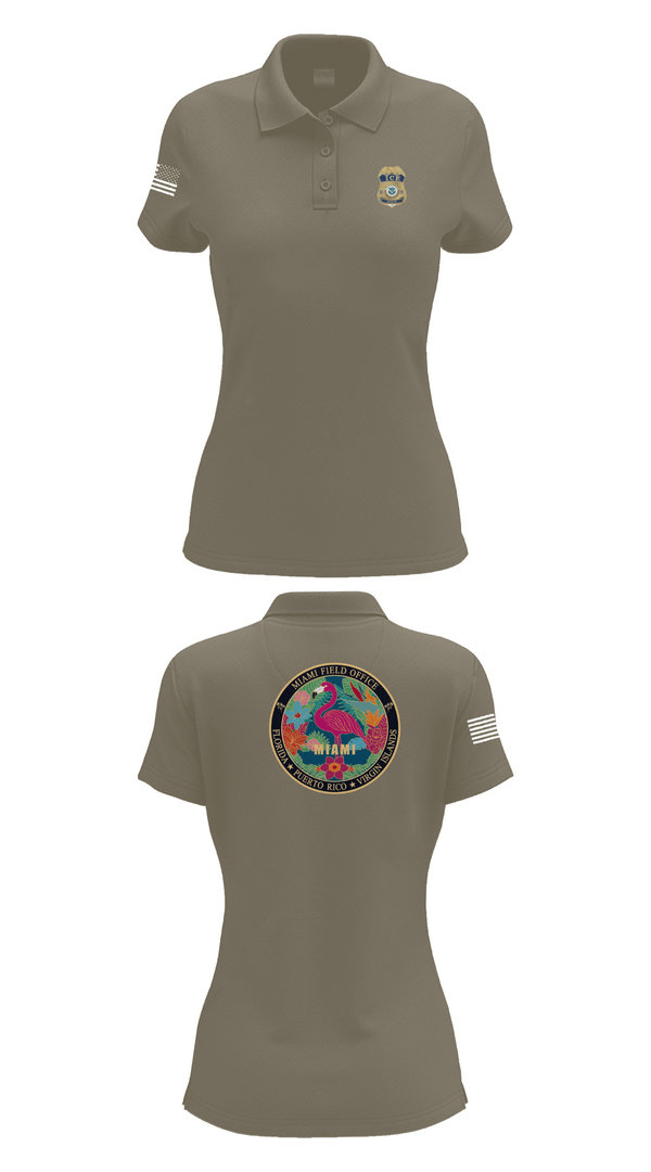 Womens Short Sleeve Performance Polo, Criminal Apprehension Program, Police, Teamtime, Team time, sublimation, custom sports apparel, team uniforms, spirit wear, spiritwear, sports uniforms, custom shirts, team store, custom team store, fundraiser sports, apparel fundraiser