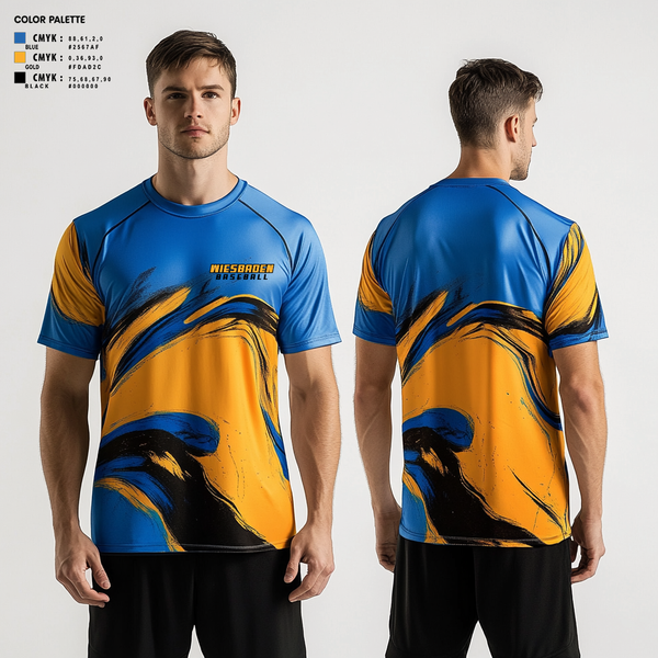 Short Sleeve Performance Shirt, Wiesbaden, Baseball, Teamtime, Team time, sublimation, custom sports apparel, team uniforms, spirit wear, spiritwear, sports uniforms, custom shirts, team store, custom team store, fundraiser sports, apparel fundraiser