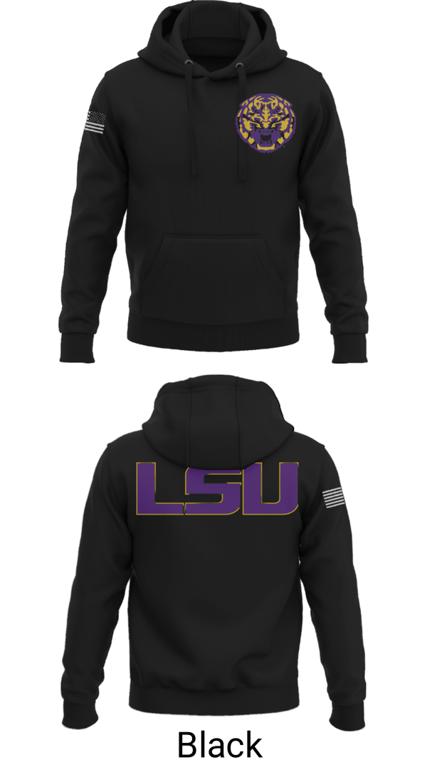 Hoodie, Louisiana State University, Spirit Store, Teamtime, Team time, sublimation, custom sports apparel, team uniforms, spirit wear, spiritwear, sports uniforms, custom shirts, team store, custom team store, fundraiser sports, apparel fundraiser