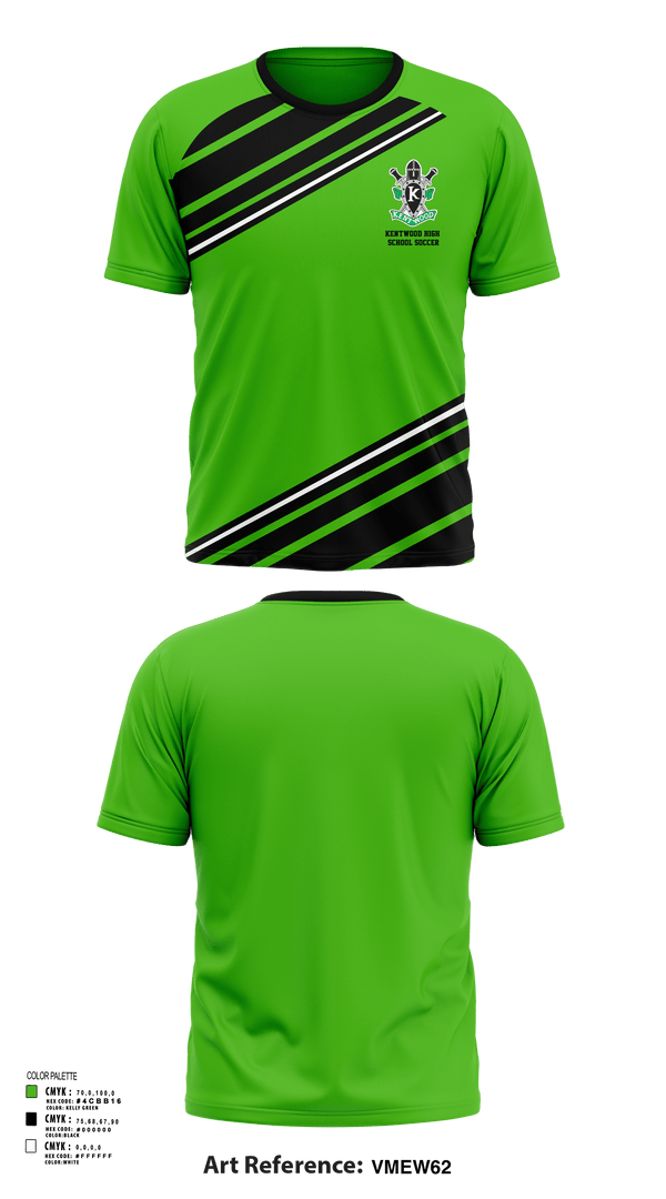 Short Sleeve Performance Shirt, Kentwood High School Soccer, Men's Soccer, Teamtime, Team time, sublimation, custom sports apparel, team uniforms, spirit wear, spiritwear, sports uniforms, custom shirts, team store, custom team store, fundraiser sports, apparel fundraiser