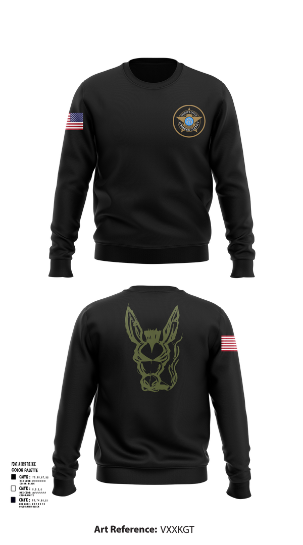 Crew Neck Sweatshirt, Lowndes County Sheriff’s Office Special Operations Division, , Teamtime, Team time, sublimation, custom sports apparel, team uniforms, spirit wear, spiritwear, sports uniforms, custom shirts, team store, custom team store, fundraiser sports, apparel fundraiser