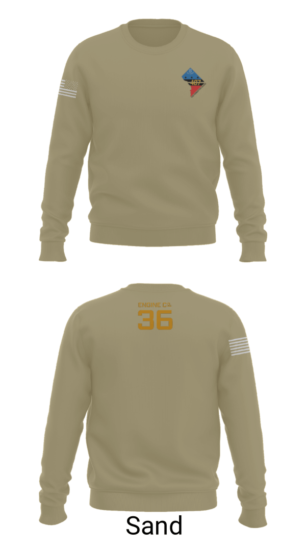 Crew Neck Sweatshirt, Rescue Engine 56DCFD RTC407, Fire Department, Teamtime, Team time, sublimation, custom sports apparel, team uniforms, spirit wear, spiritwear, sports uniforms, custom shirts, team store, custom team store, fundraiser sports, apparel fundraiser