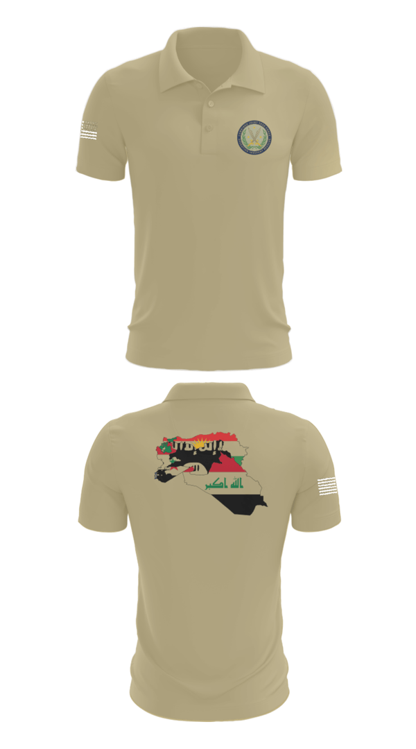Short Sleeve Performance Polo, 44th ICBT, National Guard, Teamtime, Team time, sublimation, custom sports apparel, team uniforms, spirit wear, spiritwear, sports uniforms, custom shirts, team store, custom team store, fundraiser sports, apparel fundraiser
