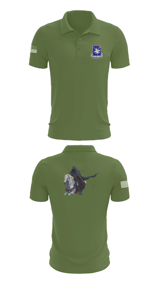 Short Sleeve Performance Polo, 160th SOAR (A), , Teamtime, Team time, sublimation, custom sports apparel, team uniforms, spirit wear, spiritwear, sports uniforms, custom shirts, team store, custom team store, fundraiser sports, apparel fundraiser