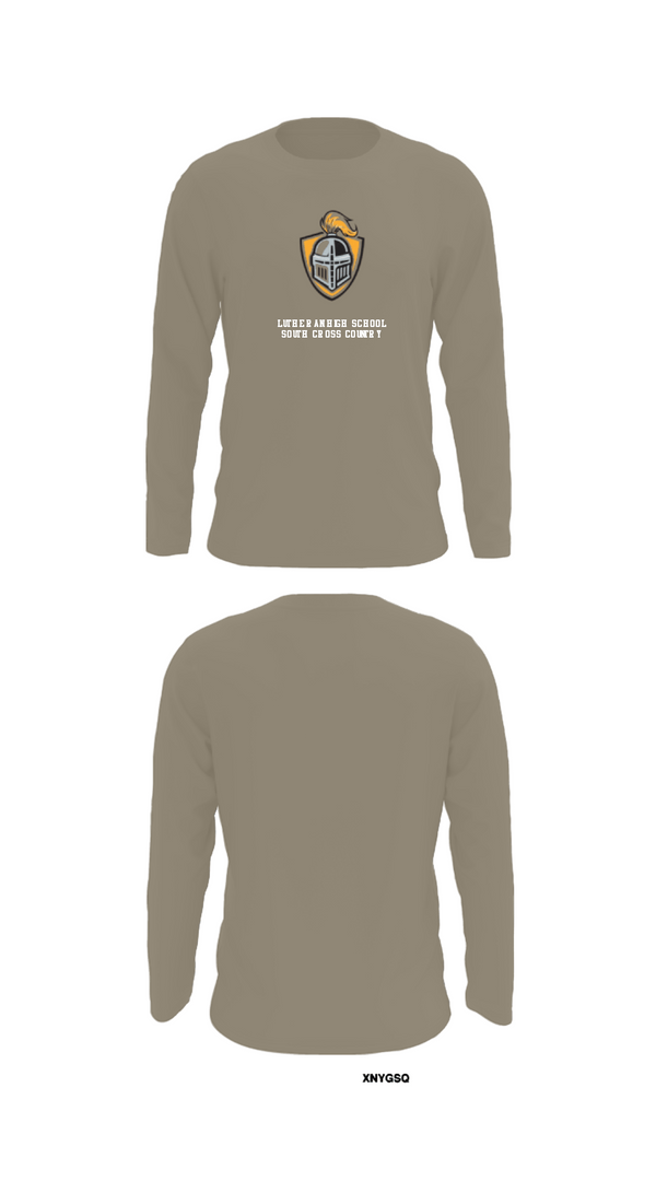 Long Sleeve Performance Shirt, Lutheran High School South Cross Country, Cross Country, Teamtime, Team time, sublimation, custom sports apparel, team uniforms, spirit wear, spiritwear, sports uniforms, custom shirts, team store, custom team store, fundraiser sports, apparel fundraiser