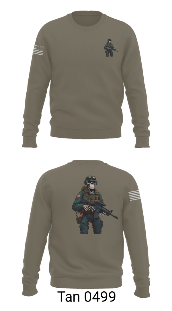 Crew Neck Sweatshirt, 3d lsb, Marines, Teamtime, Team time, sublimation, custom sports apparel, team uniforms, spirit wear, spiritwear, sports uniforms, custom shirts, team store, custom team store, fundraiser sports, apparel fundraiser