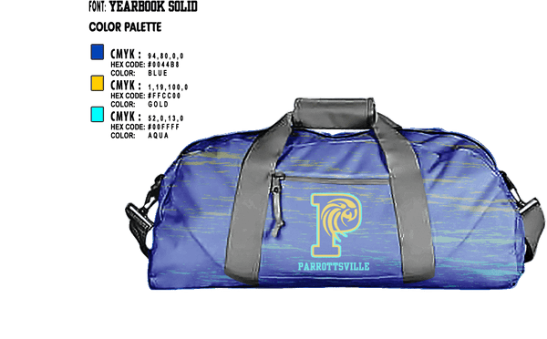 Duffle Bag, Parrottsville, , Teamtime, Team time, sublimation, custom sports apparel, team uniforms, spirit wear, spiritwear, sports uniforms, custom shirts, team store, custom team store, fundraiser sports, apparel fundraiser