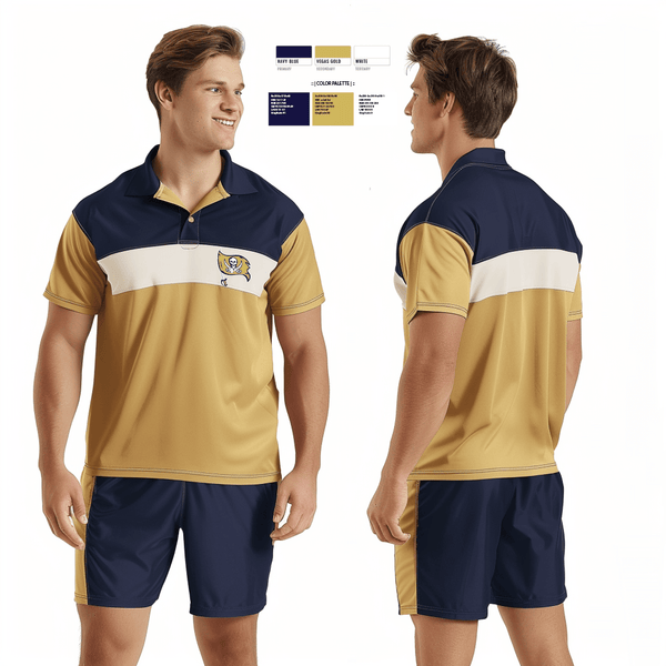 Short Sleeve Performance Polo, Perrin Pirates, Football, Teamtime, Team time, sublimation, custom sports apparel, team uniforms, spirit wear, spiritwear, sports uniforms, custom shirts, team store, custom team store, fundraiser sports, apparel fundraiser