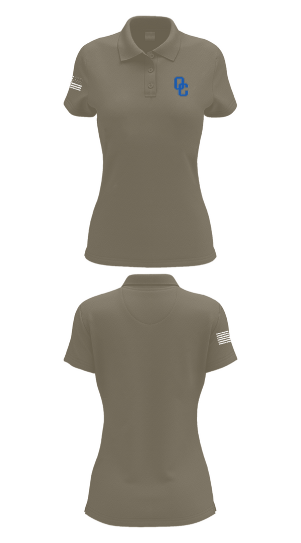 Women's Short Sleeve Performance Polo, Oak Creek Knights, Men's Volleyball, Teamtime, Team time, sublimation, custom sports apparel, team uniforms, spirit wear, spiritwear, sports uniforms, custom shirts, team store, custom team store, fundraiser sports, apparel fundraiser