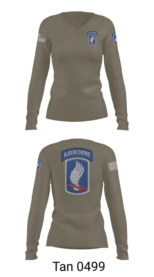 Womens Long Sleeve Vneck Shirt, Sky Soldiers, , Teamtime, Team time, sublimation, custom sports apparel, team uniforms, spirit wear, spiritwear, sports uniforms, custom shirts, team store, custom team store, fundraiser sports, apparel fundraiser
