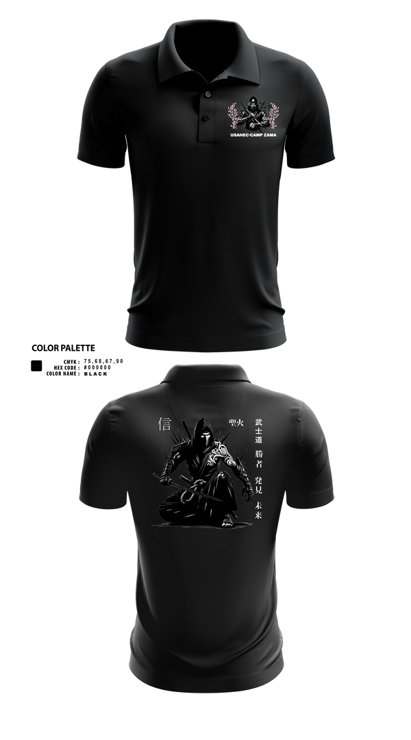 Short Sleeve Performance Polo, USANEC- Camp Zama, 78th Signal Battalion, Army, Teamtime, Team time, sublimation, custom sports apparel, team uniforms, spirit wear, spiritwear, sports uniforms, custom shirts, team store, custom team store, fundraiser sports, apparel fundraiser
