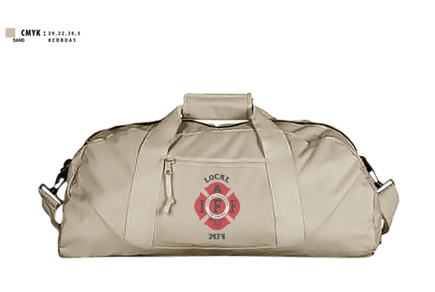 Duffle Bag, Local 3474IAFF Local 3474, Fire Department, Teamtime, Team time, sublimation, custom sports apparel, team uniforms, spirit wear, spiritwear, sports uniforms, custom shirts, team store, custom team store, fundraiser sports, apparel fundraiser