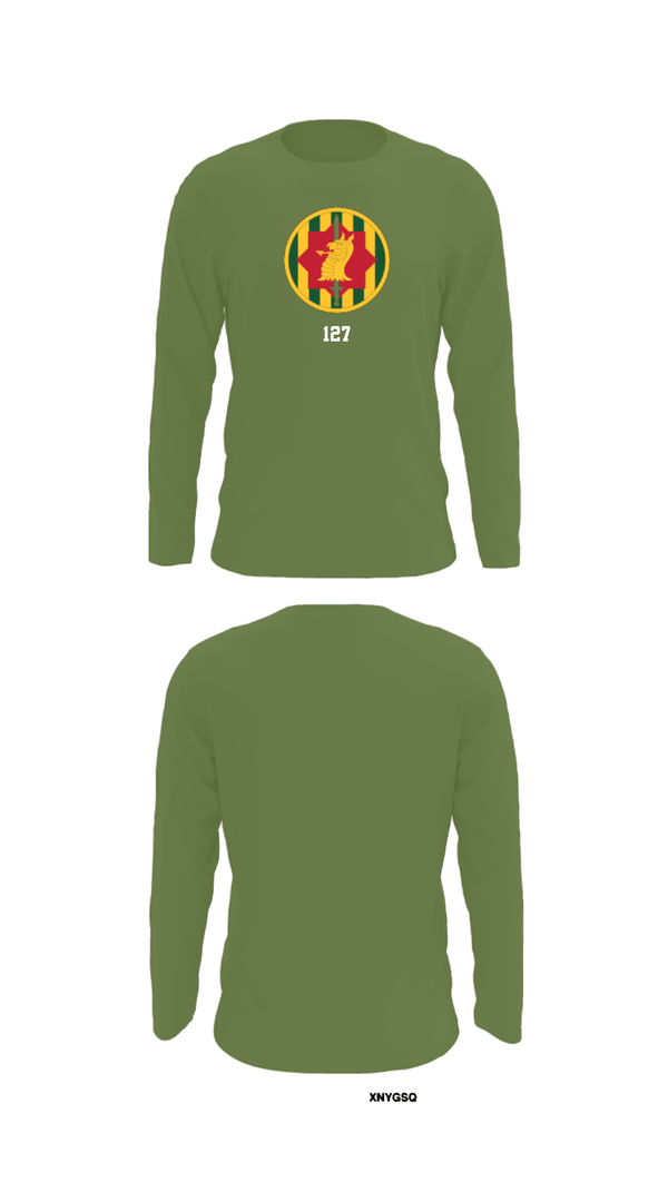 Long Sleeve Performance Shirt, 127, Army, Teamtime, Team time, sublimation, custom sports apparel, team uniforms, spirit wear, spiritwear, sports uniforms, custom shirts, team store, custom team store, fundraiser sports, apparel fundraiser