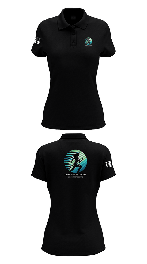 Womens Short Sleeve Performance Polo, Lynette Falzone, , Teamtime, Team time, sublimation, custom sports apparel, team uniforms, spirit wear, spiritwear, sports uniforms, custom shirts, team store, custom team store, fundraiser sports, apparel fundraiser