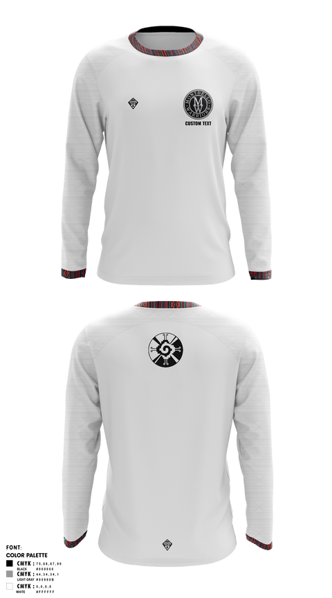 Long Sleeve Performance Shirt, Montbello HS Boys Soccer, Men's Soccer, Teamtime, Team time, sublimation, custom sports apparel, team uniforms, spirit wear, spiritwear, sports uniforms, custom shirts, team store, custom team store, fundraiser sports, apparel fundraiser