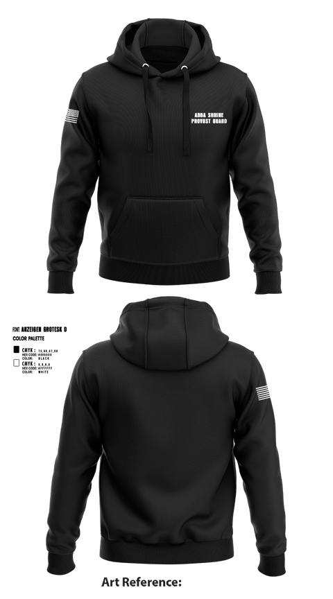 Hoodie, Abba shrine provost guard, , Teamtime, Team time, sublimation, custom sports apparel, team uniforms, spirit wear, spiritwear, sports uniforms, custom shirts, team store, custom team store, fundraiser sports, apparel fundraiser