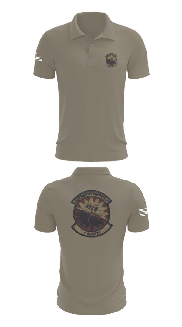 Short Sleeve Performance Polo, 1 SOAMXS, Air Force, Teamtime, Team time, sublimation, custom sports apparel, team uniforms, spirit wear, spiritwear, sports uniforms, custom shirts, team store, custom team store, fundraiser sports, apparel fundraiser