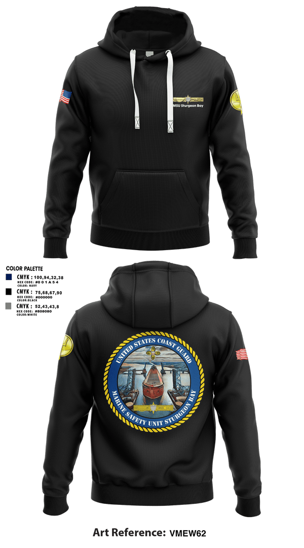 Hoodie, MSU Sturgeon Bay, Coast Guard, Teamtime, Team time, sublimation, custom sports apparel, team uniforms, spirit wear, spiritwear, sports uniforms, custom shirts, team store, custom team store, fundraiser sports, apparel fundraiser