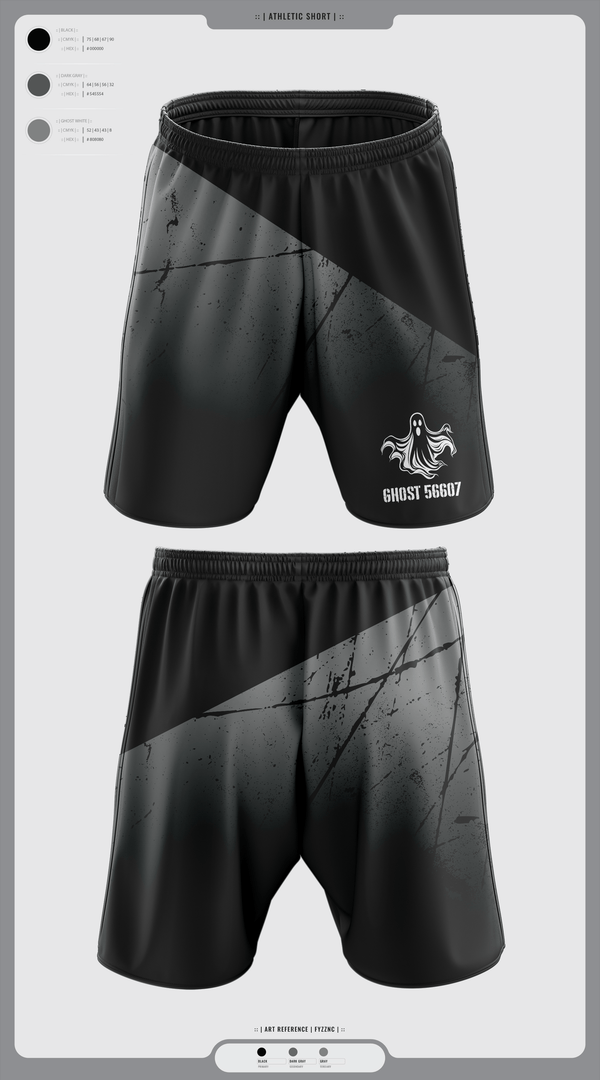 Athletic Shorts With Pockets, GHOST, Spirit Store, Teamtime, Team time, sublimation, custom sports apparel, team uniforms, spirit wear, spiritwear, sports uniforms, custom shirts, team store, custom team store, fundraiser sports, apparel fundraiser