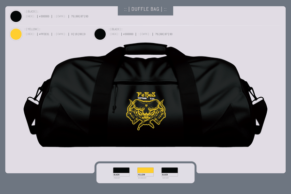 Duffle Bag, PeReZ Tattoos, , Teamtime, Team time, sublimation, custom sports apparel, team uniforms, spirit wear, spiritwear, sports uniforms, custom shirts, team store, custom team store, fundraiser sports, apparel fundraiser