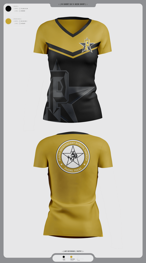 Womens Short Sleeve Vneck Shirt, Plains High School Cross Country, Cross Country, Teamtime, Team time, sublimation, custom sports apparel, team uniforms, spirit wear, spiritwear, sports uniforms, custom shirts, team store, custom team store, fundraiser sports, apparel fundraiser