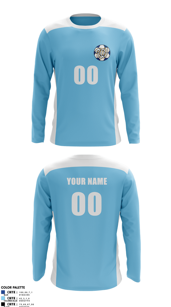 Long Sleeve Performance Shirt, Will C Wood High School Soccer, Men's Soccer, Teamtime, Team time, sublimation, custom sports apparel, team uniforms, spirit wear, spiritwear, sports uniforms, custom shirts, team store, custom team store, fundraiser sports, apparel fundraiser