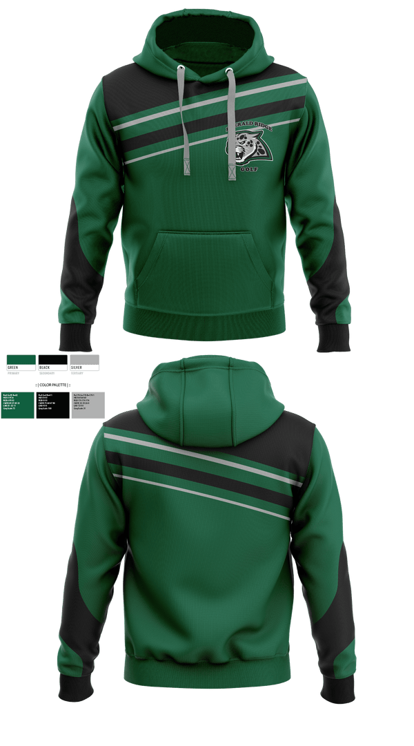 Hoodie, Emerald Ridge High School Golf, Golf, Teamtime, Team time, sublimation, custom sports apparel, team uniforms, spirit wear, spiritwear, sports uniforms, custom shirts, team store, custom team store, fundraiser sports, apparel fundraiser