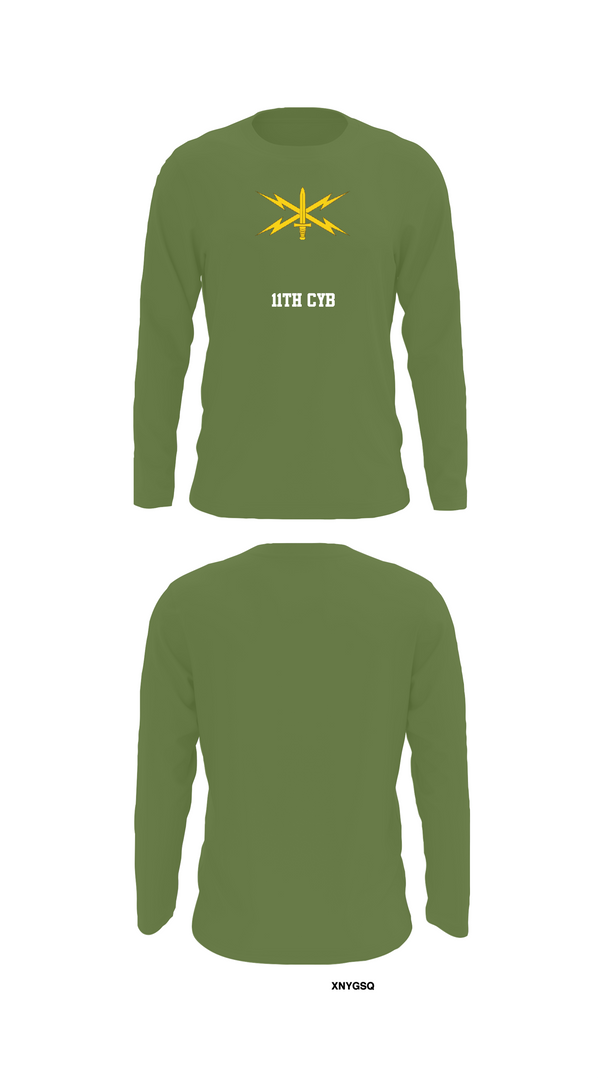 Long Sleeve Performance Shirt, 11th CYB, , Teamtime, Team time, sublimation, custom sports apparel, team uniforms, spirit wear, spiritwear, sports uniforms, custom shirts, team store, custom team store, fundraiser sports, apparel fundraiser