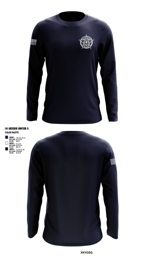 Long Sleeve Performance Shirt, Cherry Valley Police Department, , Teamtime, Team time, sublimation, custom sports apparel, team uniforms, spirit wear, spiritwear, sports uniforms, custom shirts, team store, custom team store, fundraiser sports, apparel fundraiser