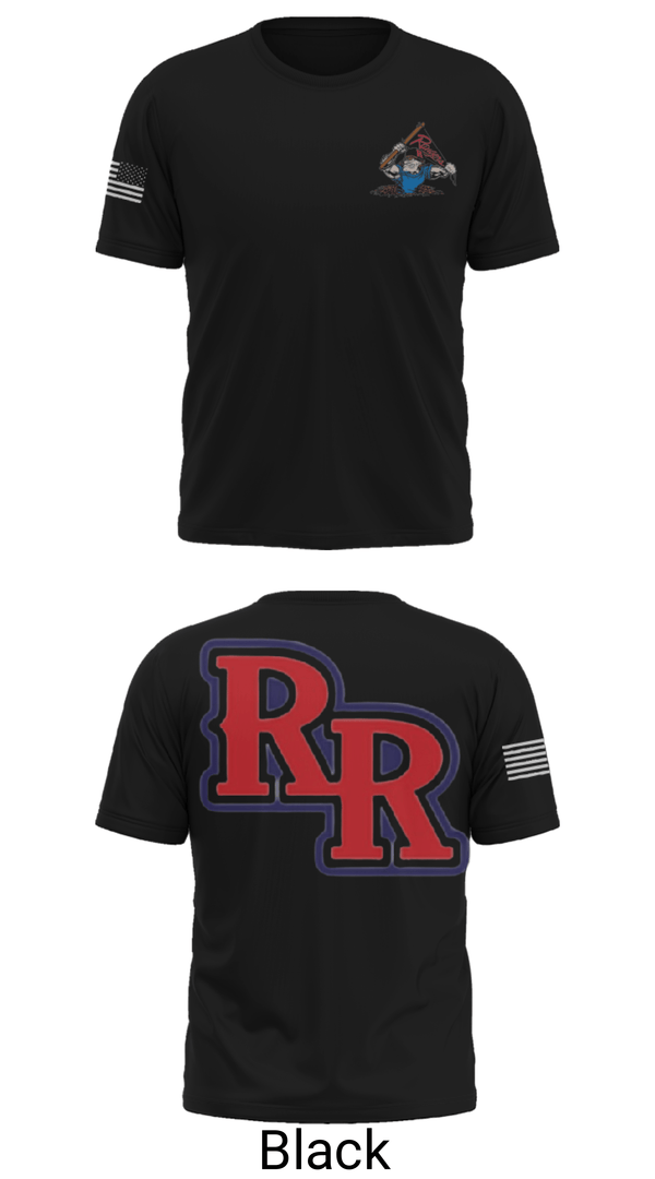 Short Sleeve Performance Shirt, Rudder Middle School Soccer, Men's Soccer, Teamtime, Team time, sublimation, custom sports apparel, team uniforms, spirit wear, spiritwear, sports uniforms, custom shirts, team store, custom team store, fundraiser sports, apparel fundraiser
