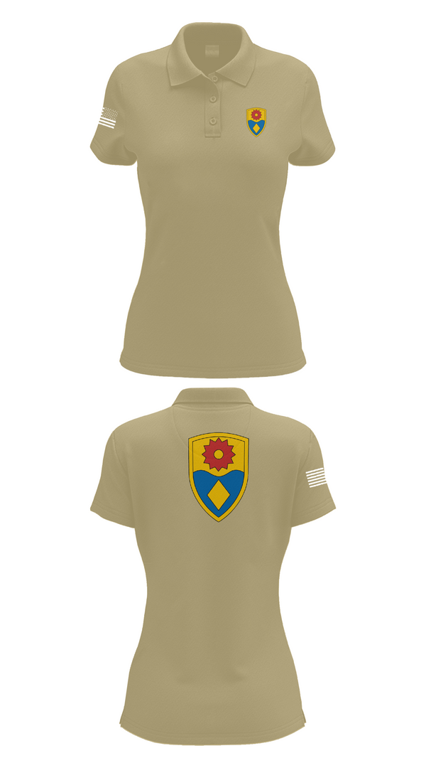 Womens Short Sleeve Performance Polo, 870th mp company, Army, Teamtime, Team time, sublimation, custom sports apparel, team uniforms, spirit wear, spiritwear, sports uniforms, custom shirts, team store, custom team store, fundraiser sports, apparel fundraiser