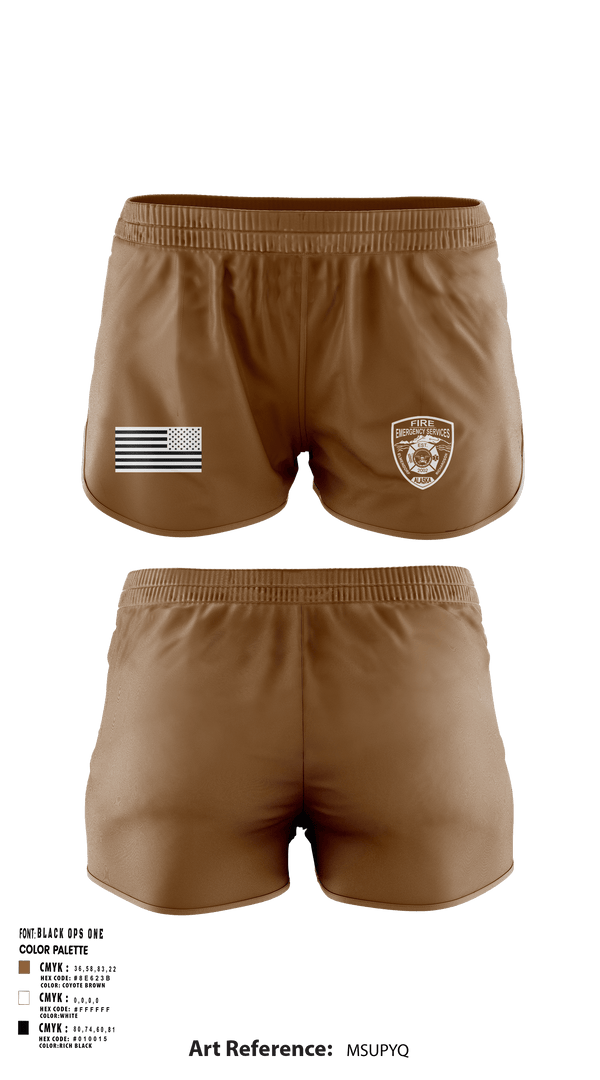 Ranger Panties, 673 CEF, Fire Department, Teamtime, Team time, sublimation, custom sports apparel, team uniforms, spirit wear, spiritwear, sports uniforms, custom shirts, team store, custom team store, fundraiser sports, apparel fundraiser