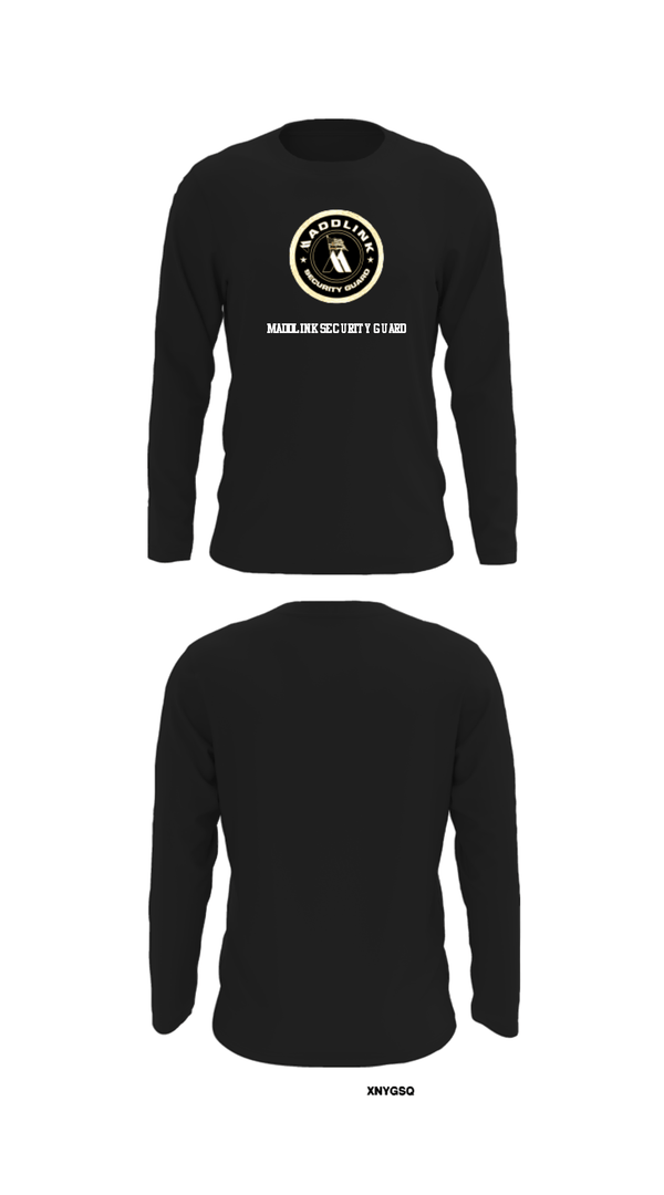 Long Sleeve Performance Shirt, Maddlink Security Guard, , Teamtime, Team time, sublimation, custom sports apparel, team uniforms, spirit wear, spiritwear, sports uniforms, custom shirts, team store, custom team store, fundraiser sports, apparel fundraiser