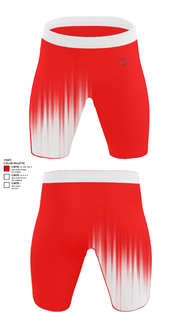 Men's Compression Shorts, Miami University - Middletown Baseball, Baseball, Teamtime, Team time, sublimation, custom sports apparel, team uniforms, spirit wear, spiritwear, sports uniforms, custom shirts, team store, custom team store, fundraiser sports, apparel fundraiser