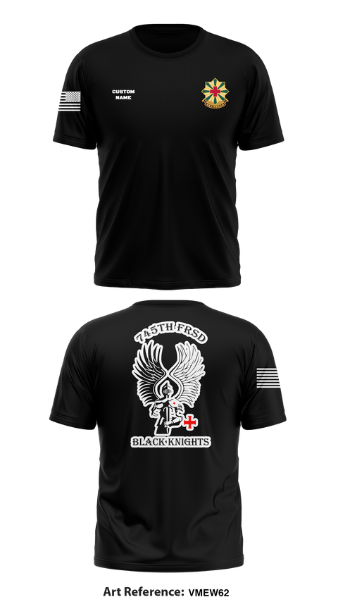Short Sleeve Performance Shirt, 745th Forward Resuscitative Surgical Detachment, Army, Teamtime, Team time, sublimation, custom sports apparel, team uniforms, spirit wear, spiritwear, sports uniforms, custom shirts, team store, custom team store, fundraiser sports, apparel fundraiser