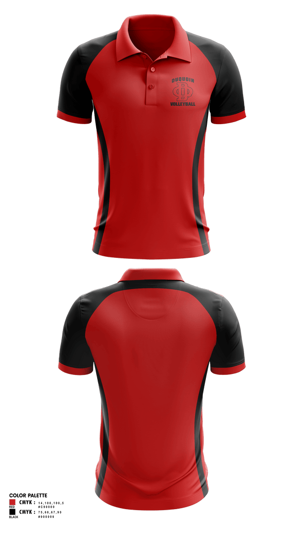 Short Sleeve Performance Polo, DuQuoin High School Volleyball, Women's Volleyball, Teamtime, Team time, sublimation, custom sports apparel, team uniforms, spirit wear, spiritwear, sports uniforms, custom shirts, team store, custom team store, fundraiser sports, apparel fundraiser