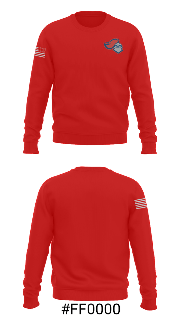 Crew Neck Sweatshirt, Spartanburg Christian Academy Track, Track & Field, Teamtime, Team time, sublimation, custom sports apparel, team uniforms, spirit wear, spiritwear, sports uniforms, custom shirts, team store, custom team store, fundraiser sports, apparel fundraiser
