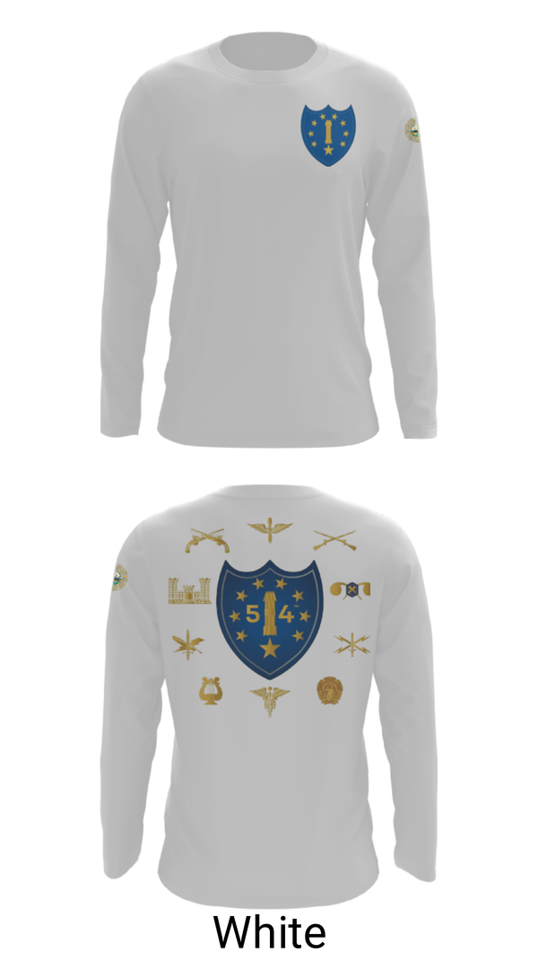 Long Sleeve Performance Shirt, 54th Troop Command, National Guard, Teamtime, Team time, sublimation, custom sports apparel, team uniforms, spirit wear, spiritwear, sports uniforms, custom shirts, team store, custom team store, fundraiser sports, apparel fundraiser