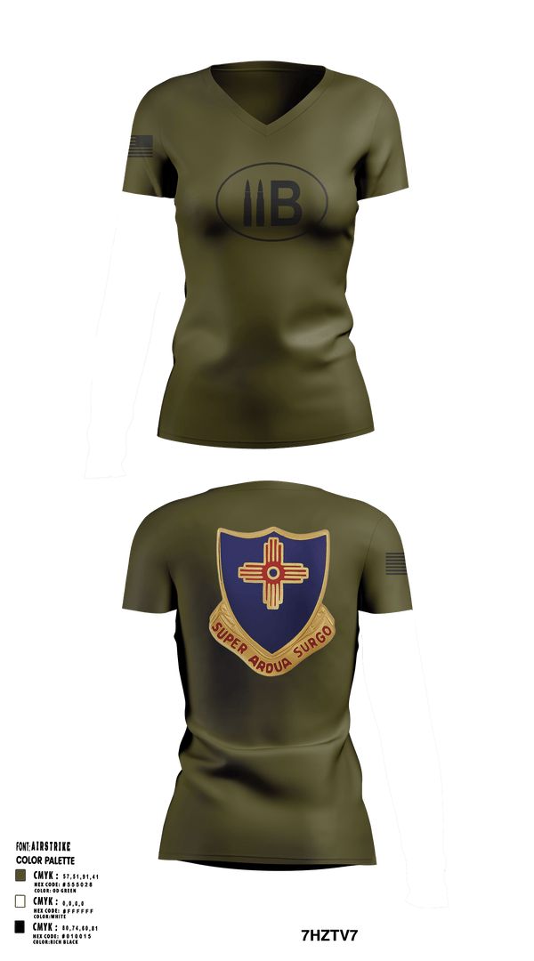 Women's Short Sleeve Vneck Shirt, 410th regiment, Army, Teamtime, Team time, sublimation, custom sports apparel, team uniforms, spirit wear, spiritwear, sports uniforms, custom shirts, team store, custom team store, fundraiser sports, apparel fundraiser