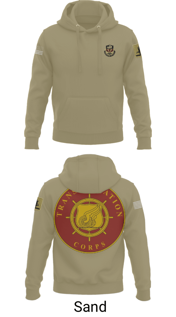 Hoodie, 189th Transportation Company, , Teamtime, Team time, sublimation, custom sports apparel, team uniforms, spirit wear, spiritwear, sports uniforms, custom shirts, team store, custom team store, fundraiser sports, apparel fundraiser
