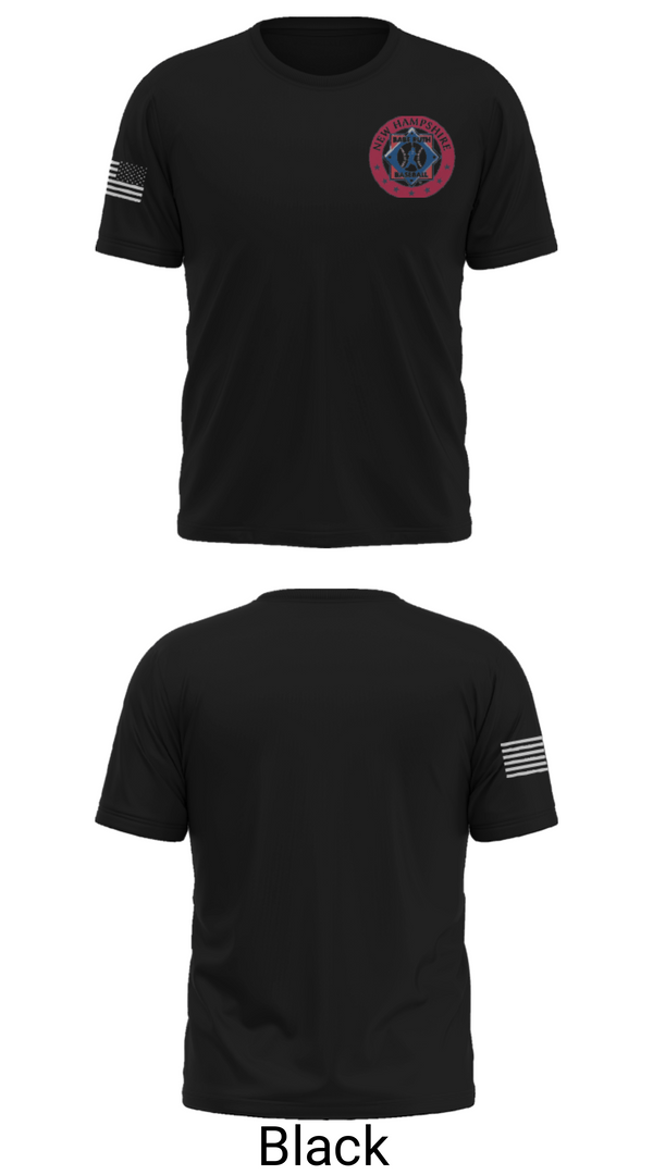 Short Sleeve Performance Shirt, New Hampshire Babe Ruth Leagues, Baseball, Teamtime, Team time, sublimation, custom sports apparel, team uniforms, spirit wear, spiritwear, sports uniforms, custom shirts, team store, custom team store, fundraiser sports, apparel fundraiser