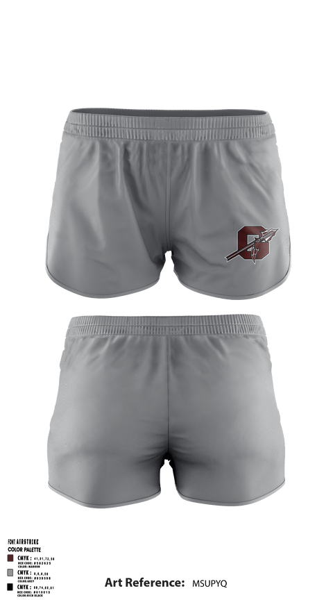 Womens Shorts, Ganado High School Basketball, Women's Basketball, Teamtime, Team time, sublimation, custom sports apparel, team uniforms, spirit wear, spiritwear, sports uniforms, custom shirts, team store, custom team store, fundraiser sports, apparel fundraiser