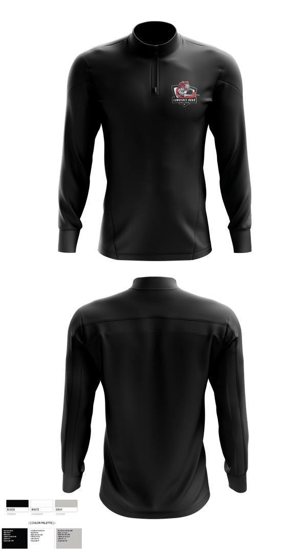 Quarter Zip Jacket, Lawrence Road Middle School, , Teamtime, Team time, sublimation, custom sports apparel, team uniforms, spirit wear, spiritwear, sports uniforms, custom shirts, team store, custom team store, fundraiser sports, apparel fundraiser