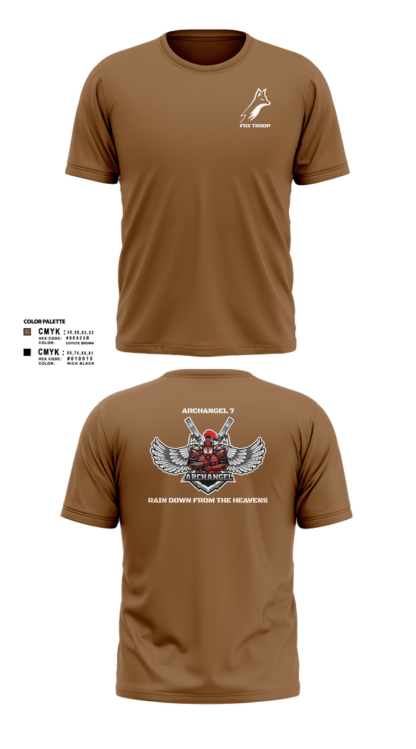 Short Sleeve Performance Shirt, Fox troop, Army, Teamtime, Team time, sublimation, custom sports apparel, team uniforms, spirit wear, spiritwear, sports uniforms, custom shirts, team store, custom team store, fundraiser sports, apparel fundraiser